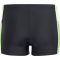 adidas Colourblock Boxer-Badehose Kinder 095A - black/grespa/luclim 104