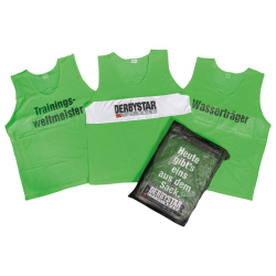 10er Pack DERBYSTAR Markierungshemdchen grün Senior