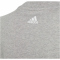 adidas Essentials Two-Color Big Logo Cotton T-Shirt Kinder 83F7 - mgreyh/white/segrsp 128