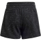 adidas Future Icons Big Logo Shorts Kinder A6BJ - blckme/white 128