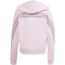 adidas Future Icons 3-Streifen Sweatjacke Kinder A2JM - clpink/prlofi 140
