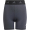 adidas AEROREADY Techfit kurze Leggings Kinder AAGG - carbon/blilil/white 164