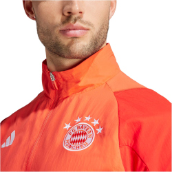 adidas FC Bayern M&uuml;nchen Tiro 23 Pr&auml;sentationsjacke Herren A0TB - brired/red/white S