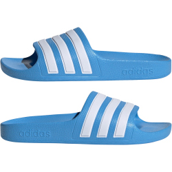 adidas Aqua adilette Badelatschen Kinder ID2621 - blue burst/cloud white/blue burst 28