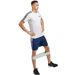 adidas Train Essentials Piqu&eacute; Trainingsshorts Herren 043A - dkblue/white M