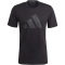 adidas Train Essentials Feelready Logo Training T-Shirt Herren 095A - black/black M