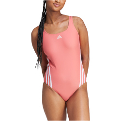 adidas 3-Streifen Badeanzug Damen AF4Q - prelsc/white 34