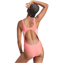 adidas 3-Streifen Badeanzug Damen AF4Q - prelsc/white 34