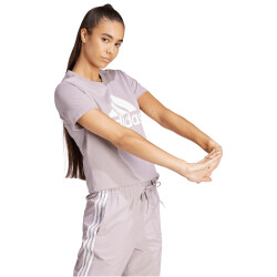 adidas Loungewear Essentials Logo T-Shirt Damen AF4M - prlofi/white XS