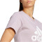 adidas Loungewear Essentials Logo T-Shirt Damen AF4M - prlofi/white XS