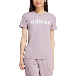 adidas LOUNGEWEAR Essentials Slim Logo T-Shirt Damen AF4M - prlofi/white XS