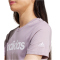 adidas LOUNGEWEAR Essentials Slim Logo T-Shirt Damen AF4M - prlofi/white XS