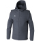 erima Team Trainingsjacke mit abnehmbaren &Auml;rmeln slate grey S