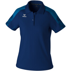 erima EVO STAR Poloshirt Damen new navy/mykonos blue 34
