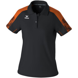 erima EVO STAR Poloshirt Damen schwarz/orange 34