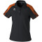 erima EVO STAR Poloshirt Damen schwarz/orange 34