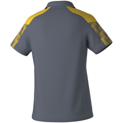 erima EVO STAR Poloshirt Damen slate grey/gelb 34