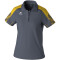 erima EVO STAR Poloshirt Damen slate grey/gelb 34