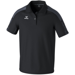 erima EVO STAR Poloshirt schwarz/slate grey S