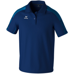 erima EVO STAR Poloshirt Erwachsene new navy/mykonos blue M