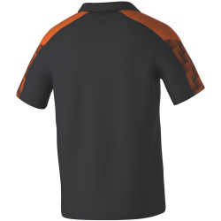 erima EVO STAR Poloshirt schwarz/orange S