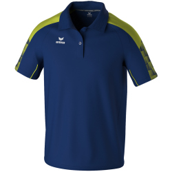 erima EVO STAR Poloshirt Erwachsene new navy/lime L