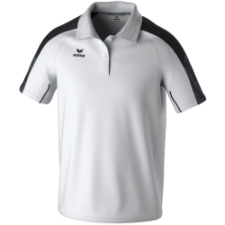 erima EVO STAR Poloshirt Erwachsene wei&szlig;/schwarz L