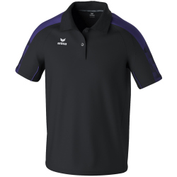 erima EVO STAR Poloshirt schwarz/ultra violet S