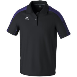 erima EVO STAR Poloshirt Erwachsene schwarz/ultra violet 4XL