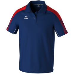 erima EVO STAR Poloshirt Erwachsene new navy/rot L