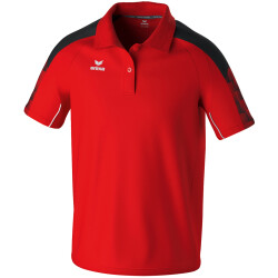 erima EVO STAR Poloshirt Erwachsene rot/schwarz 4XL