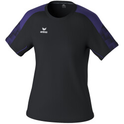 erima EVO STAR Trainingsshirt Damen schwarz/ultra violet 38