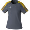 erima EVO STAR Trainingsshirt Damen slate grey/gelb 38