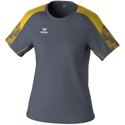 erima EVO STAR Trainingsshirt Damen slate grey/gelb 44