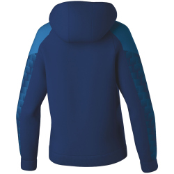 erima EVO STAR Hoodie Damen new navy/mykonos blue 34