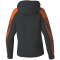 erima EVO STAR Hoodie Damen schwarz/orange 34