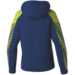 erima EVO STAR Hoodie Damen new navy/lime 34