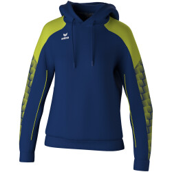 erima EVO STAR Hoodie Damen new navy/lime 38