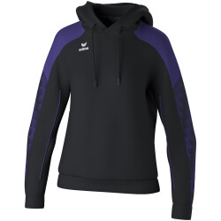 erima EVO STAR Hoodie Damen schwarz/ultra violet 40