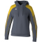 erima EVO STAR Hoodie Damen slate grey/gelb 34