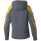 erima EVO STAR Hoodie Damen slate grey/gelb 34