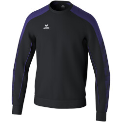 erima EVO STAR Sweatshirt Erwachsene schwarz/ultra violet XL