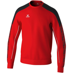 erima EVO STAR Sweatshirt rot/schwarz S
