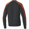 erima EVO STAR Sweatshirt Kinder schwarz/orange 116