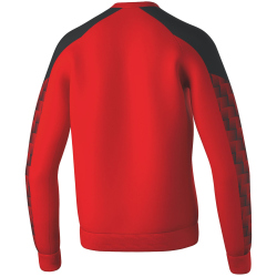 erima EVO STAR Sweatshirt Kinder rot/schwarz 116