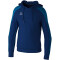 erima EVO STAR Hoodie Erwachsene new navy/mykonos blue S