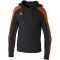 erima EVO STAR Hoodie Erwachsene schwarz/orange L
