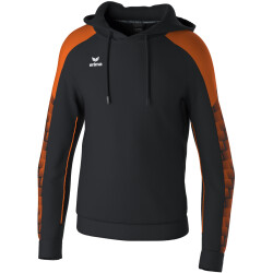 erima EVO STAR Hoodie Erwachsene schwarz/orange XL