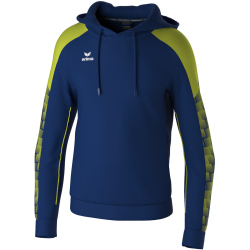 erima EVO STAR Hoodie Erwachsene new navy/lime S