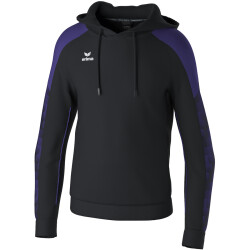erima EVO STAR Hoodie Erwachsene schwarz/ultra violet S